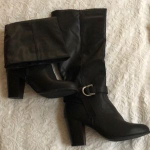 Rampage Boots - Black - Size 10 - Wide Calf